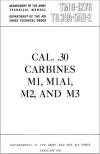 Cal. .30 Carbines M1, M1A1, M2, and M3 TM9-1276 Dated February 1953
