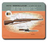 Mouse Pad - U.S. Rifle, Cal. .30, M1 (Garand) Basic Nomenclature