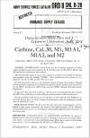 ORD 8 SNL B-28 5 November 1944 - Higher Echelon Spare Parts and Equipment Addendum for Carbine, Cal..30, M1, M1A1, M1A3, and M2