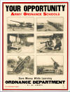 Army Ordnance Department - Your Opportunity! Circa 1919.